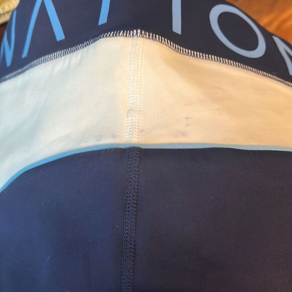 PE Nation Logo Waist Over Foot Leggings sz S - Picture 11 of 11